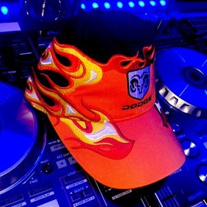 Dodge flames hat
